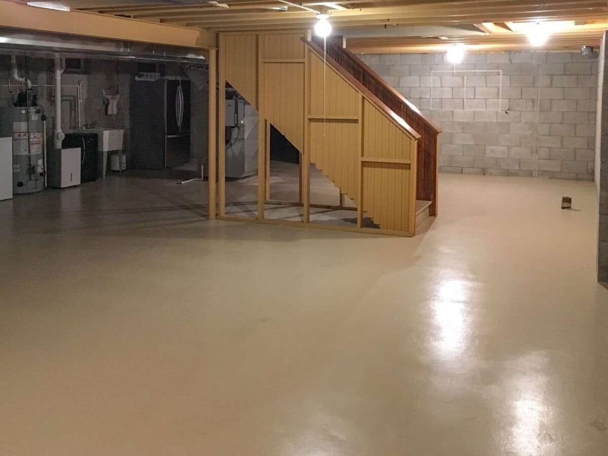 Milwaukee basement remodel before 5418